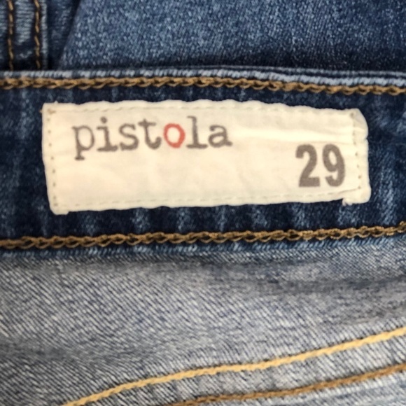 PISTOLA distressed skinny jeans - Picture 10 of 10